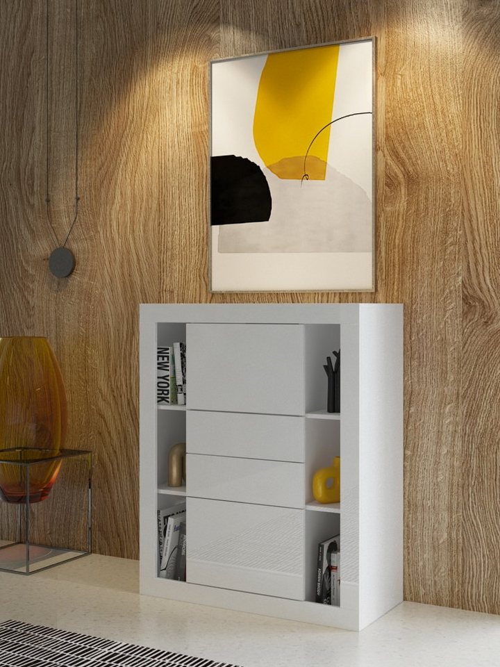 Helvetia Highboard »Zena«, Höhe ca. 111 cm-Highboards-Ideen für dein Zuhause von Home Trends