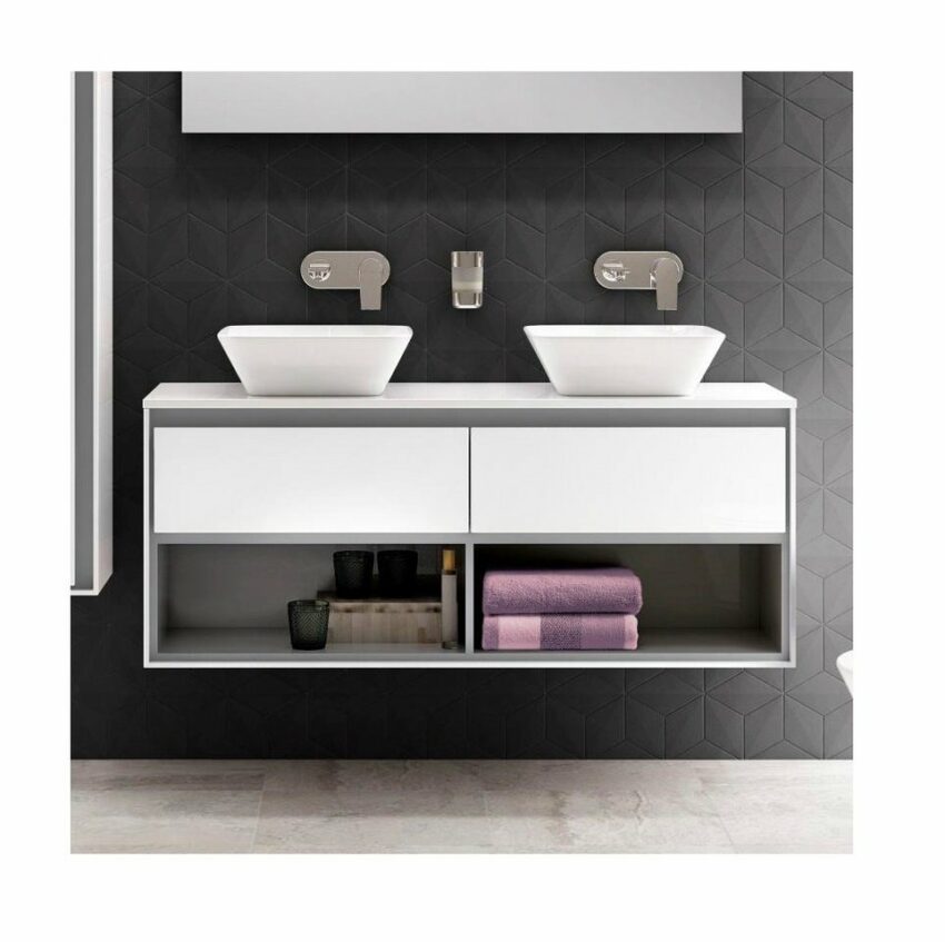 Ideal Standard Doppelwaschtisch »Connect Air« (1-St), 2 Auszüge, 2 Fächer-Waschtische-Ideen für dein Zuhause von Home Trends