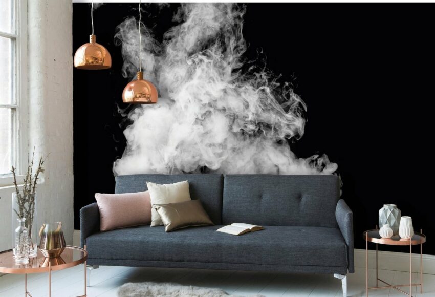 Architects Paper Fototapete »Steam«, (Set, 4 St), Dampf, Vlies, glatt-Tapeten-Ideen für dein Zuhause von Home Trends