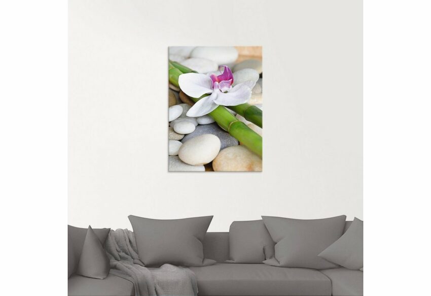 Artland Glasbild »Zen Orchidee«, Zen (1 Stück)-Bilder-Ideen für dein Zuhause von Home Trends