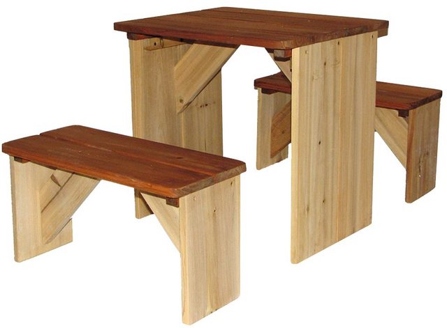 AXI Garten-Kindersitzgruppe »ZidZed«, Picknicktisch, BxTxH: 80x45x45 cm-Gartenmöbel-Sets-Inspirationen