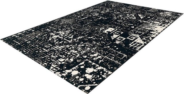 Teppich »Pinda 4428«, calo-deluxe, rechteckig, Höhe 18 mm, Kurzflor, Wohnzimmer-Teppiche-Inspirationen
