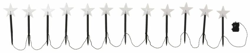 LED Gartenleuchte »Leuchtstab Stern«, mit 12 Erdspießen-Lampen-Ideen für dein Zuhause von Home Trends
