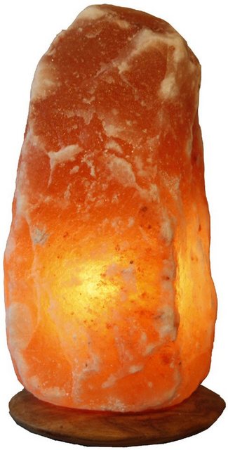 HIMALAYA SALT DREAMS Salzkristall-Tischlampe »Rock«, Handgefertigt aus Salzkristall - jeder Stein ein Unikat, H: ca.29 cm, ca.7-10 kg-Lampen-Inspirationen