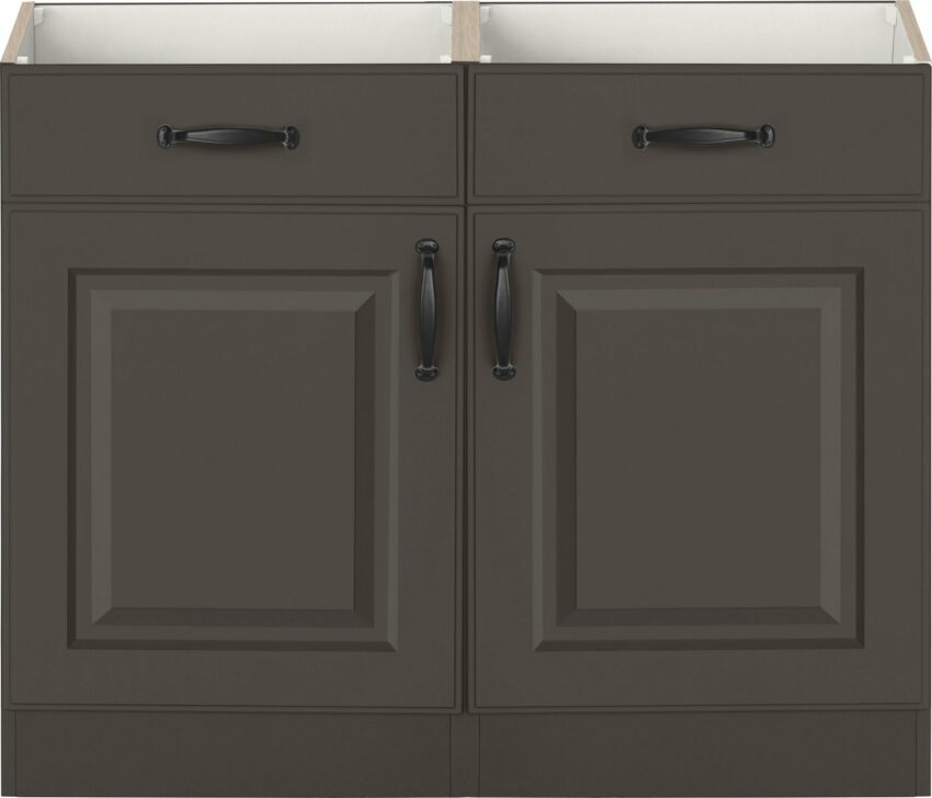 wiho Küchen Unterschrank »Erla« 100 cm breit mit Kassettenfront, ohne Arbeitsplatte-Schränke-Ideen für dein Zuhause von Home Trends