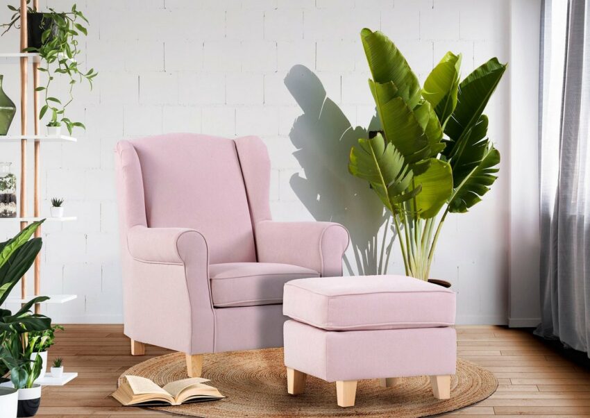 Gutmann Factory Sessel »Romina«, Gestell antikfarben oder eiche natur-Sessel-Ideen für dein Zuhause von Home Trends