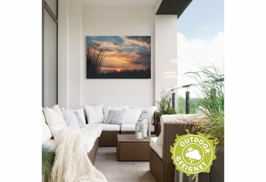 Artland Wandbild »Sonnenuntergang an der Küste Ostsee«, Bilder vom Sonnenuntergang & -aufgang (1 Stück), in vielen Größen & Produktarten - Alubild / Outdoorbild für den Außenbereich, Leinwandbild, Poster, Wandaufkleber / Wandtattoo auch für Badezimmer geeignet-Bilder-Ideen für dein Zuhause von Home Trends