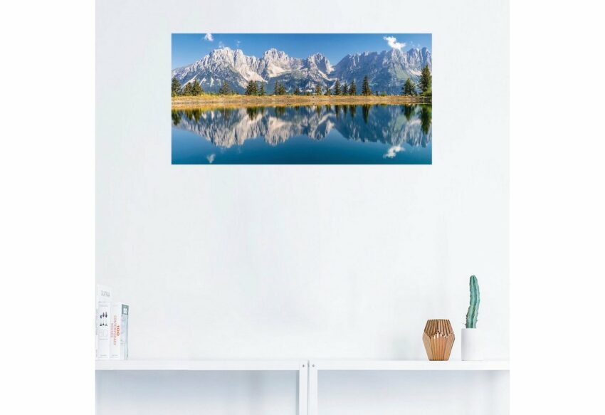 Artland Wandbild »Kaisergebirge Tirol«, Berge & Alpenbilder (1 Stück), in vielen Größen & Produktarten - Alubild / Outdoorbild für den Außenbereich, Leinwandbild, Poster, Wandaufkleber / Wandtattoo auch für Badezimmer geeignet-Bilder-Ideen für dein Zuhause von Home Trends