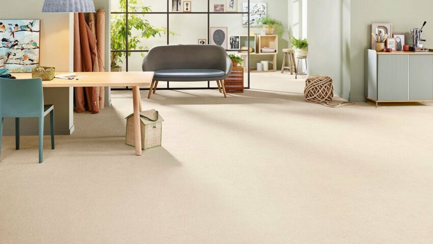 Teppichboden »SUPERIOR 1065«, Vorwerk, rechteckig, Höhe 9 mm, Frisévelours, 400/500 cm Breite-Teppichboden-Ideen für dein Zuhause von Home Trends