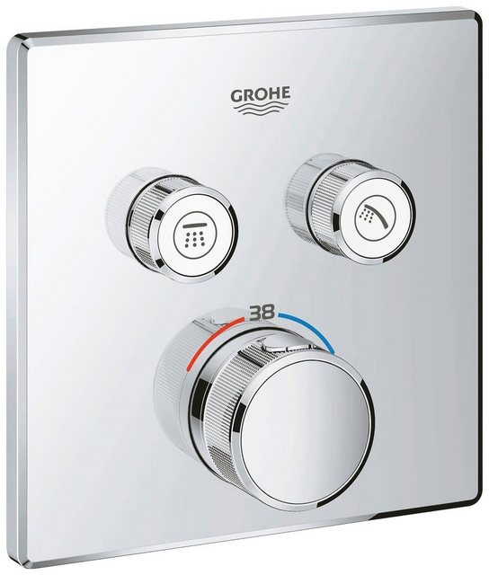 Grohe Brausethermostat »Grohtherm SmartControl« für Wandmontage, Thermostat mit 2 Absperrventilen-Armaturen-Inspirationen