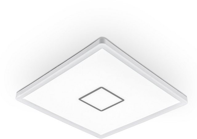B.K.Licht LED Deckenleuchte, LED Deckenlampe ultraflach Wohnzimmer Panel Flur Slim inkl. 18W 2400lm-Lampen-Inspirationen