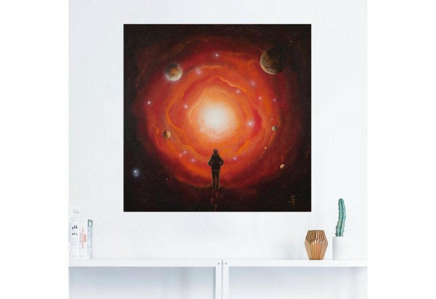 Artland Wandbild »Ausblick«, Bilder von Planeten (1 Stück), in vielen Größen & Produktarten - Alubild / Outdoorbild für den Außenbereich, Leinwandbild, Poster, Wandaufkleber / Wandtattoo auch für Badezimmer geeignet-Bilder-Ideen für dein Zuhause von Home Trends