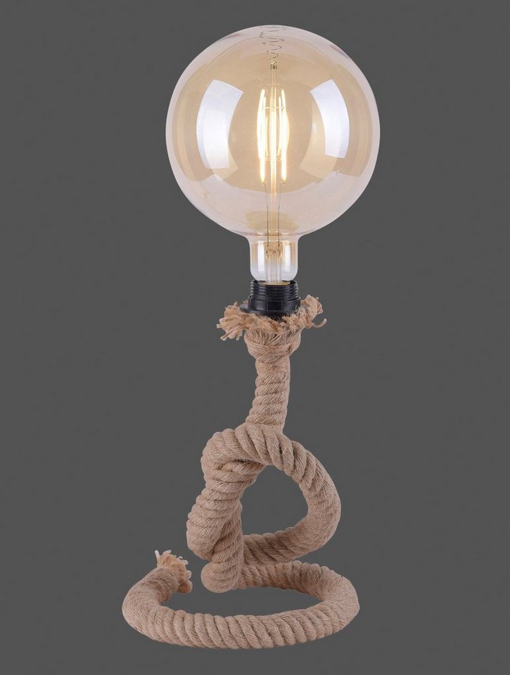 Leuchten Direkt Tischleuchte »ROPE«, Seil Optik-Lampen-Ideen für dein Zuhause von Home Trends