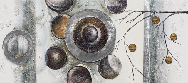 Bönninghoff Ölbild »Ölgemälde, handgefertigt ca.60x140 cm«, (1 Stück)-Bilder-Inspirationen