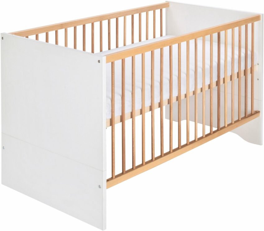 Schardt Babymöbel-Set »Camiel White«, (Spar-Set, 2-St), Made in Germany, mit Kinderbett und Wickelkommode-Babymöbel-Sets-Ideen für dein Zuhause von Home Trends