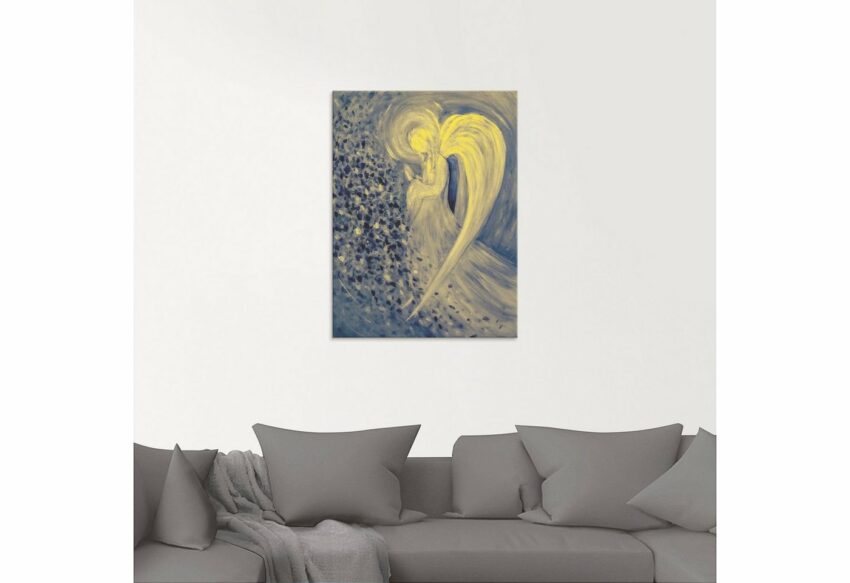 Artland Glasbild »Engel der Nacht«, Religion (1 Stück)-Bilder-Ideen für dein Zuhause von Home Trends