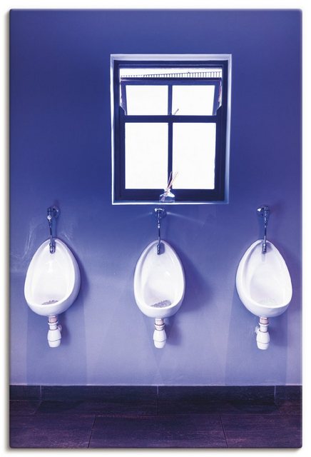 Artland Wandbild »Toilette«, Innenarchitektur (1 Stück), in vielen Größen & Produktarten - Alubild / Outdoorbild für den Außenbereich, Leinwandbild, Poster, Wandaufkleber / Wandtattoo auch für Badezimmer geeignet-Bilder-Inspirationen
