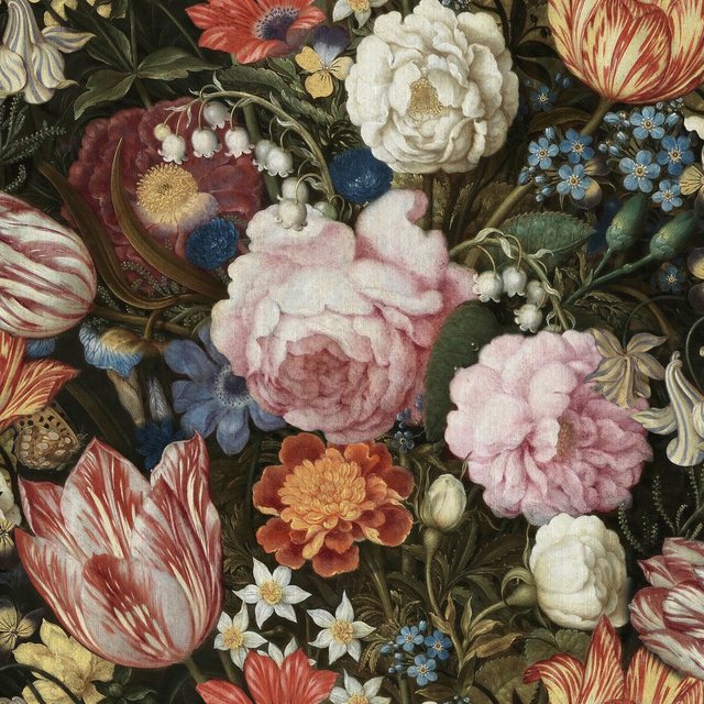 WOW Vliestapete »Alte Meisters Blumen«-Tapeten-Inspirationen