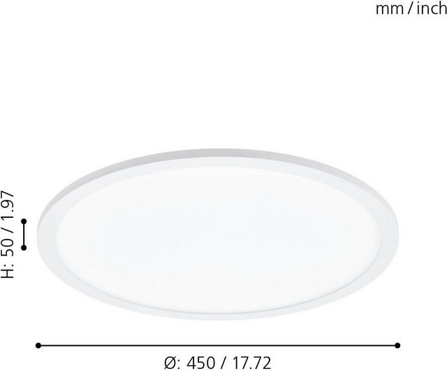 EGLO Deckenleuchte »SARSINA«, dimmbar, Durchmesser 45 cm-Lampen-Inspirationen