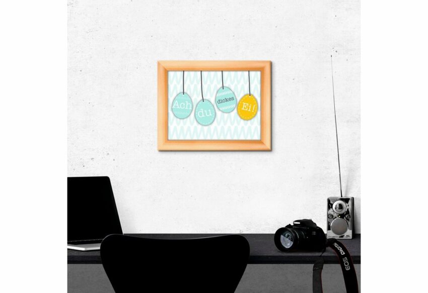 Artland Wandbild »Bunte Ostereier-Kette«, Sprüche & Texte (1 Stück)-Bilder-Ideen für dein Zuhause von Home Trends