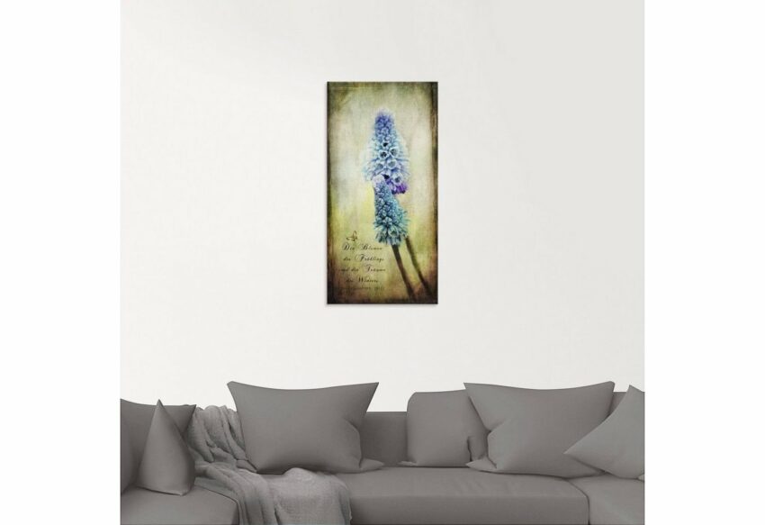 Artland Glasbild »Der Frühling kommt«, Arrangements (1 Stück)-Bilder-Ideen für dein Zuhause von Home Trends
