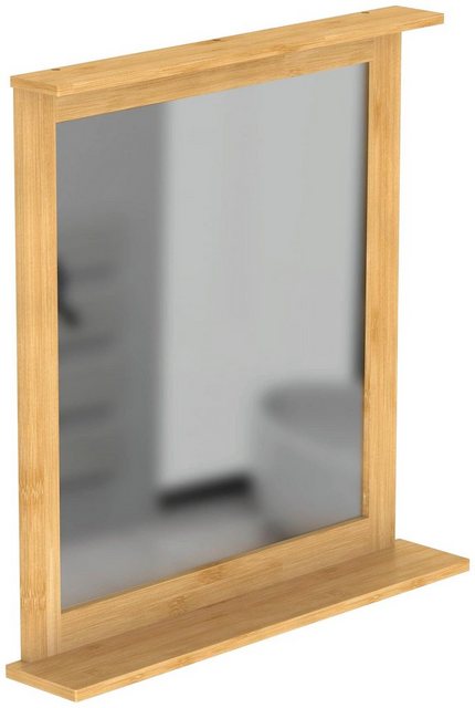 Schütte Badspiegel »Bambus«, mit Ablage, nachhaltige Badmöbel Bambus-Spiegel-Inspirationen