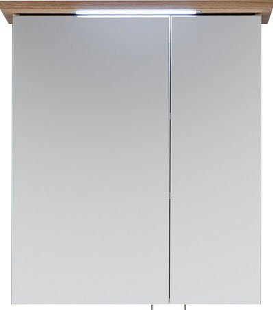 PELIPAL Spiegelschrank »Quickset 923« Breite 60 cm, 2-türig, eingelassene LED-Beleuchtung, Schalter-/Steckdosenbox, Türdämpfer-Schränke-Ideen für dein Zuhause von Home Trends