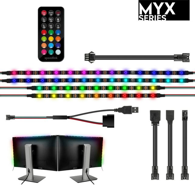 Speedlink LED-Streifen »MYX LED Dual Monitor Kit«-Lampen-Inspirationen