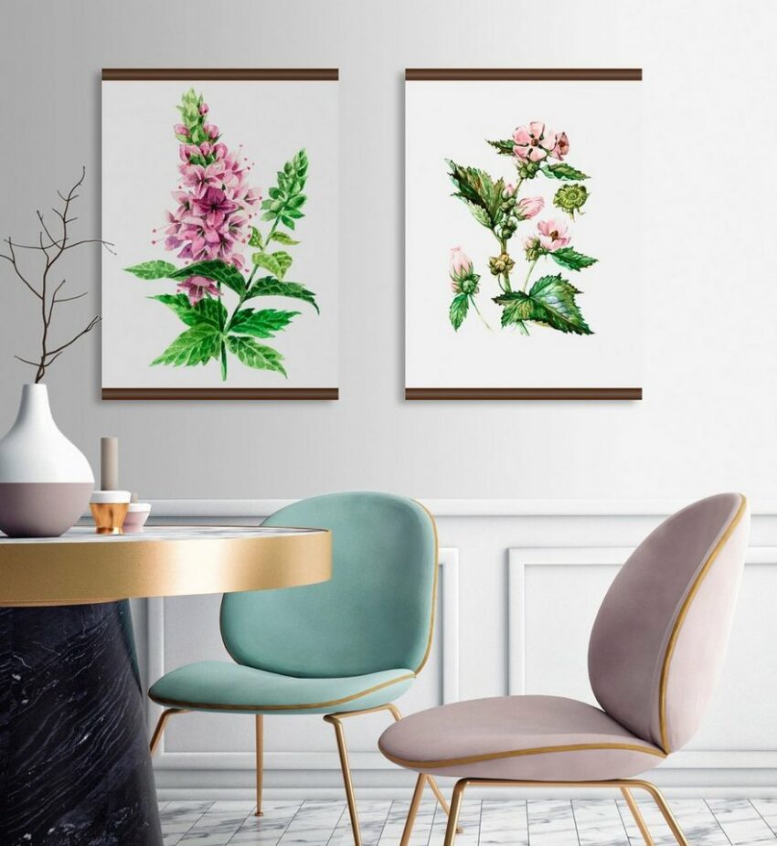 queence Leinwandbild »Fingerhut«, 50x70 cm-Bilder-Ideen für dein Zuhause von Home Trends