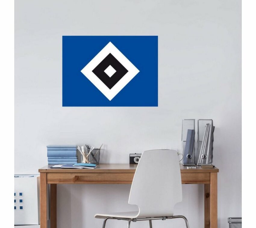 Wall-Art Wandtattoo »Hamburger SV Logo HSV« (1 Stück)-Wandtattoos-Ideen für dein Zuhause von Home Trends