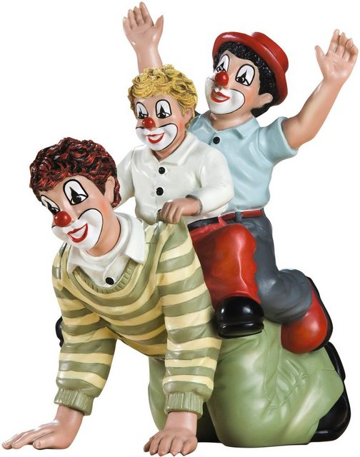 Gildeclowns Sammelfigur »Clown Dekofigur, Der doppelte Reiter« (1 Stück), handbemalt, Wohnzimmer-Figuren-Inspirationen