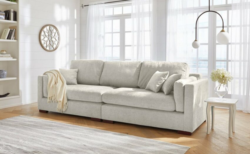 Timbers Big-Sofa »Fresh Pond«, weicher Sitzkomfort, in vielen Bezugsqualitäten und Farben, B/T/H: 290/96/95 cm-Sofas-Ideen für dein Zuhause von Home Trends