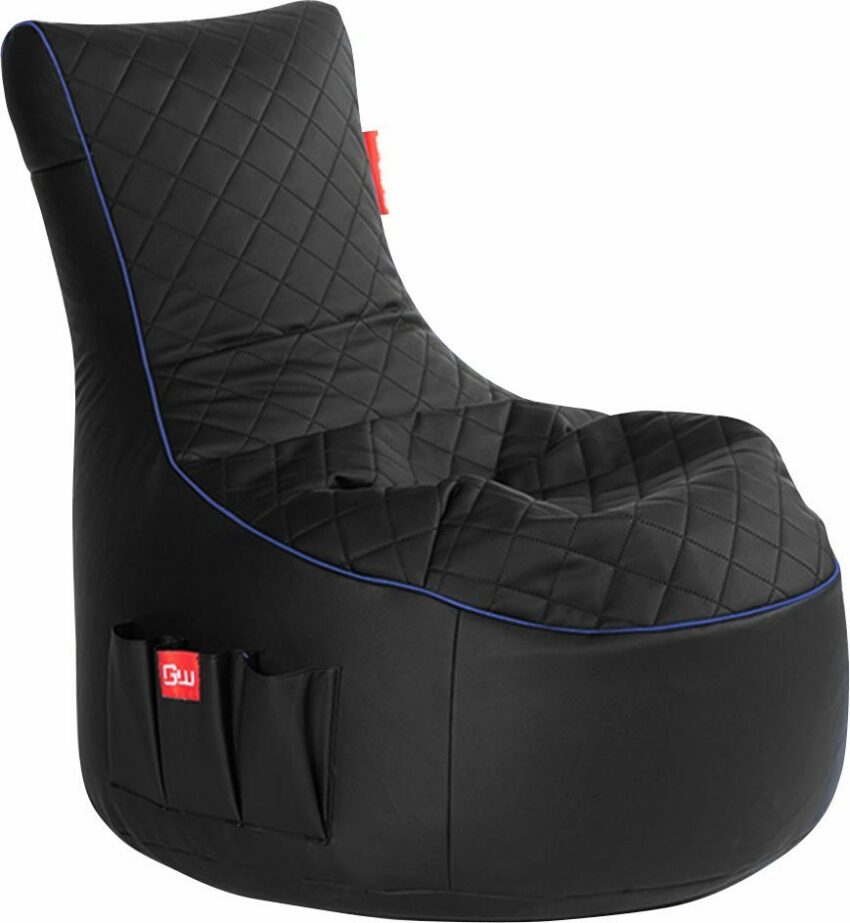 Magma Heimtex Sitzsack »Gaming Sitzsack«, Multifunktionstasche, Kopfhöreraufnahme-Sessel-Ideen für dein Zuhause von Home Trends