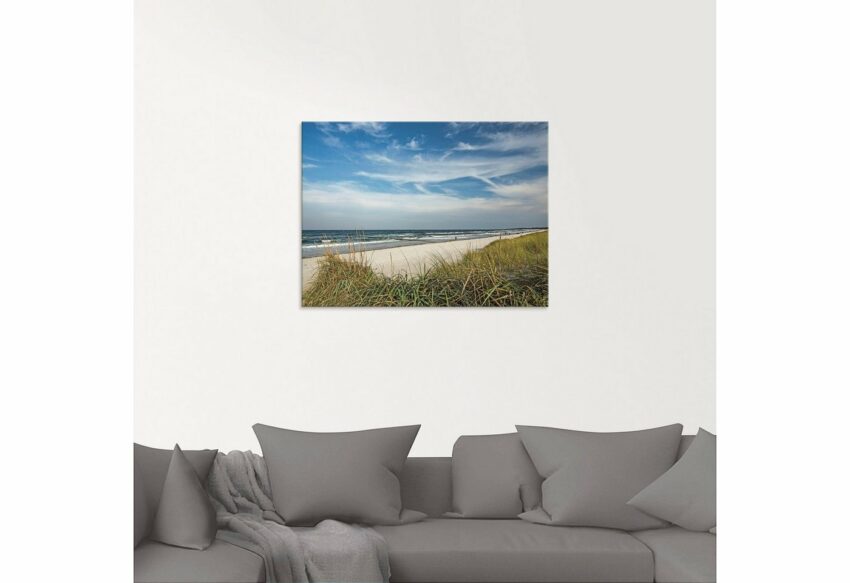 Artland Glasbild »Urlaubsfeeling Strand«, Strand (1 Stück)-Bilder-Ideen für dein Zuhause von Home Trends