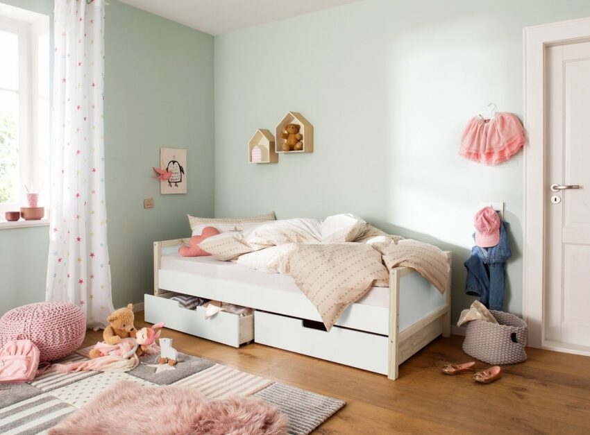 Lüttenhütt Daybett »Janne«, aus schönem massivem Kiefernholz, Einzelbett, in verschiedenen Farbvarianten erhältlich, Liegefläche 90x200 cm-Betten-Ideen für dein Zuhause von Home Trends