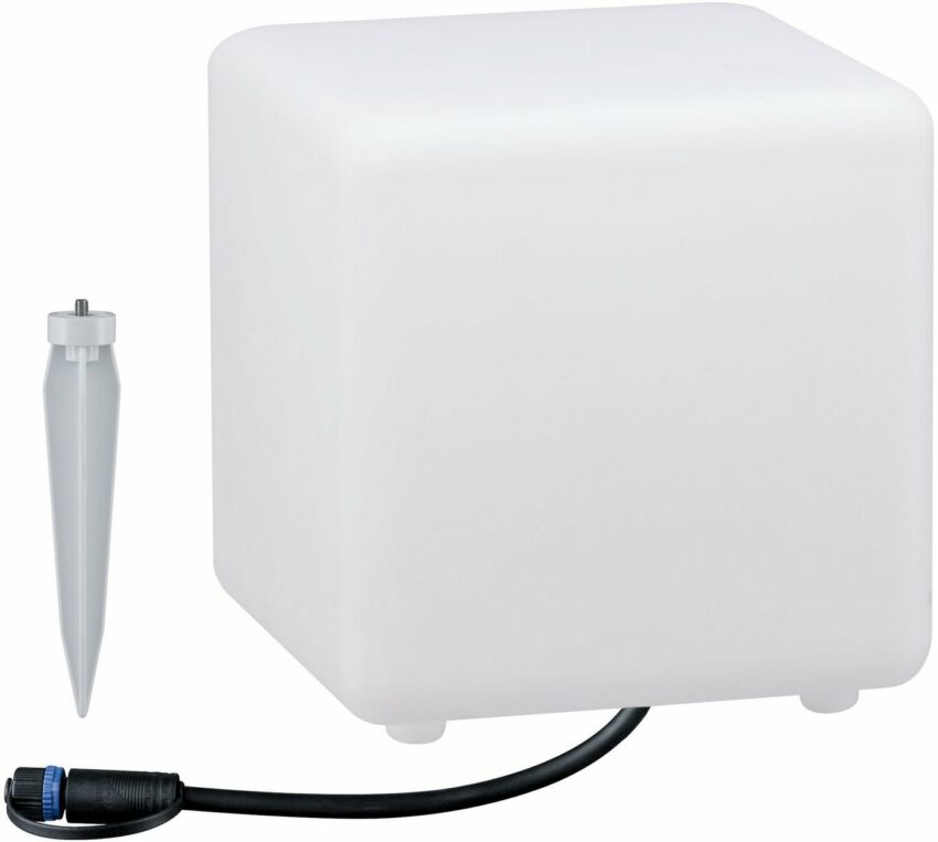 Paulmann LED Würfel »Outdoor Plug & Shine Lichtobjekt Cube«, IP67 RGBW 24V ZigBee-Lampen-Ideen für dein Zuhause von Home Trends