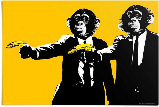 Reinders! Poster »Monkey Bananas«, (1 Stück)-Bilder-Inspirationen