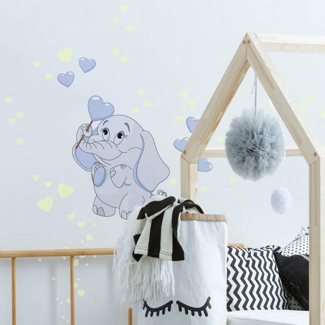 Wall-Art Wandtattoo »Elefantenbaby Leuchtsticker« (1 Stück)-Wandtattoos-Inspirationen