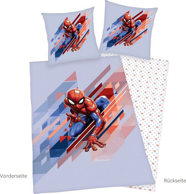 Kinderbettwäsche »Spiderman«, Disney, mit tollem Spiderman Motiv-Bettwäsche-Inspirationen