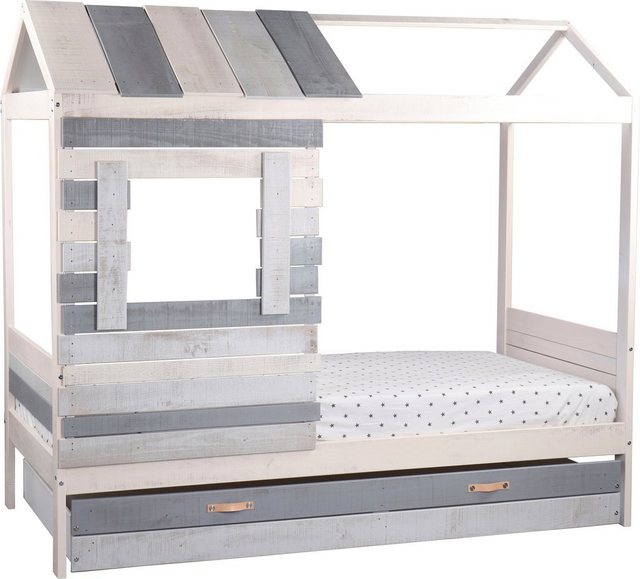 Lüttenhütt Hausbett »Drollig«, Kinderbett in skandinavischer Gemütlichkeit-Betten-Inspirationen