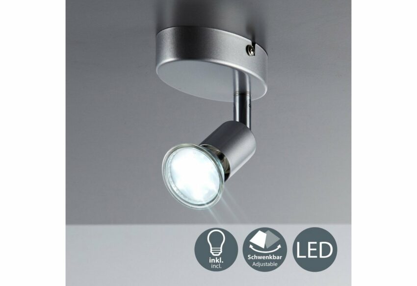 B.K.Licht LED Deckenleuchte, LED Deckenlampe Wohnzimmer schwenkbar GU10 Metall Decken-Spot Leuchte-Lampen-Ideen für dein Zuhause von Home Trends