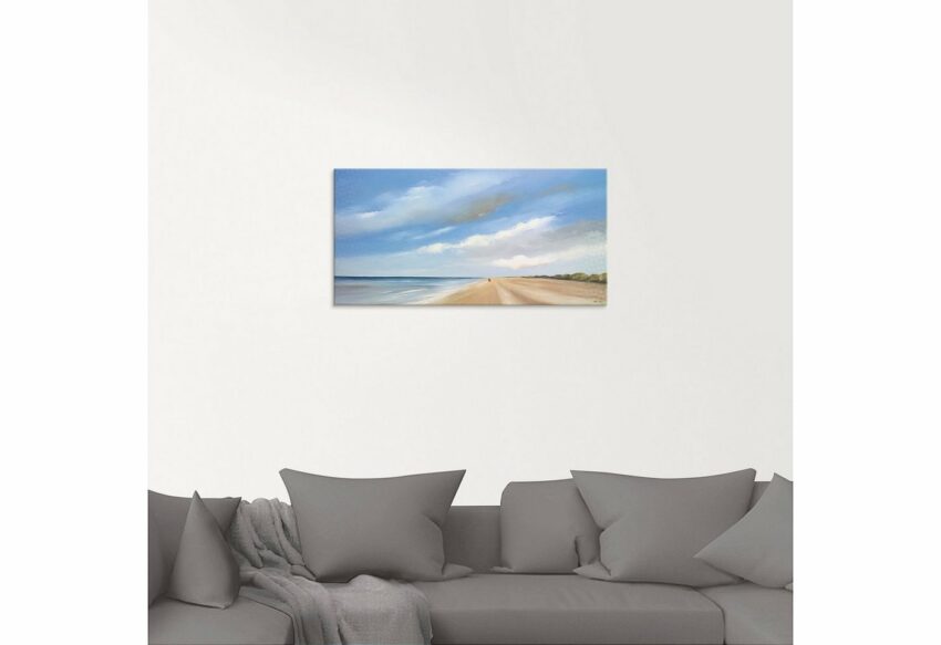 Artland Glasbild »Am Strand entlang III«, Strand (1 Stück)-Bilder-Ideen für dein Zuhause von Home Trends