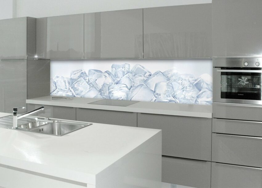 MySpotti Küchenrückwand »profix, Eiswürfel«-Küchenrückwände-Ideen für dein Zuhause von Home Trends