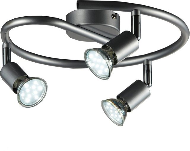 B.K.Licht LED Deckenspots, LED Deckenleuchte Deckenlampe schwenkbar 3 x 3 Watt 250 Lumen 3.000K IP20-Lampen-Inspirationen