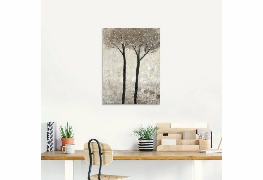 Artland Glasbild »Blühender Baum II«, Bäume (1 Stück)-Bilder-Ideen für dein Zuhause von Home Trends