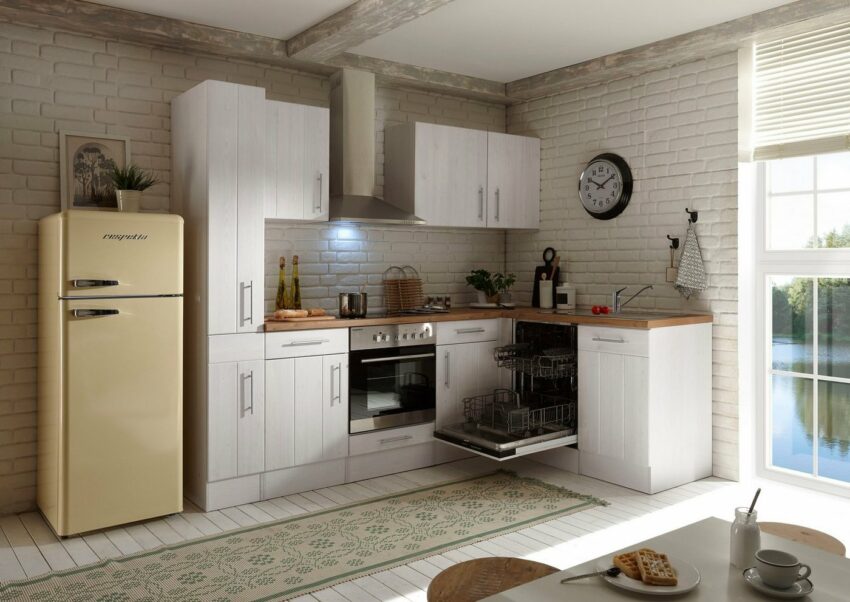 RESPEKTA Winkelküche »Ulm«, mit E-Geräten, Stellbreite 250 x 172 cm-Küchenzeilen-Ideen für dein Zuhause von Home Trends