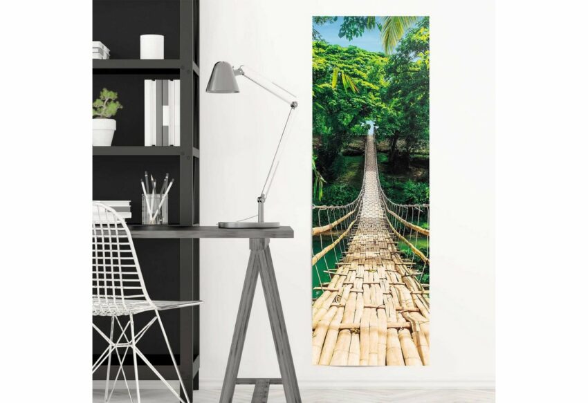 Reinders! Poster »Dschungel Brücke«, (1 Stück)-Bilder-Ideen für dein Zuhause von Home Trends