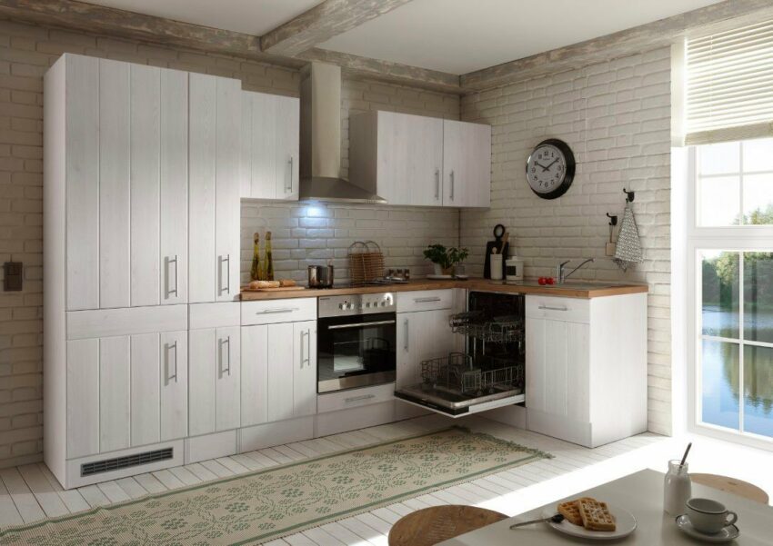 RESPEKTA Winkelküche »Ulm«, mit E-Geräten, Stellbreite 310 x 172 cm-Küchenzeilen-Ideen für dein Zuhause von Home Trends