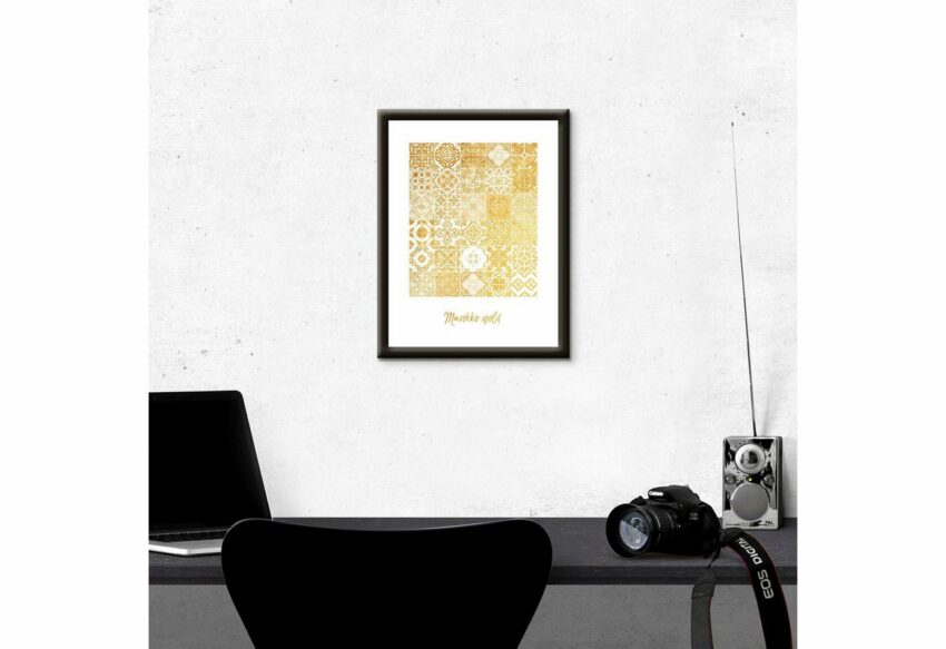 Artland Wandbild »Marokko Gold«, Muster (1 Stück)-Bilder-Ideen für dein Zuhause von Home Trends