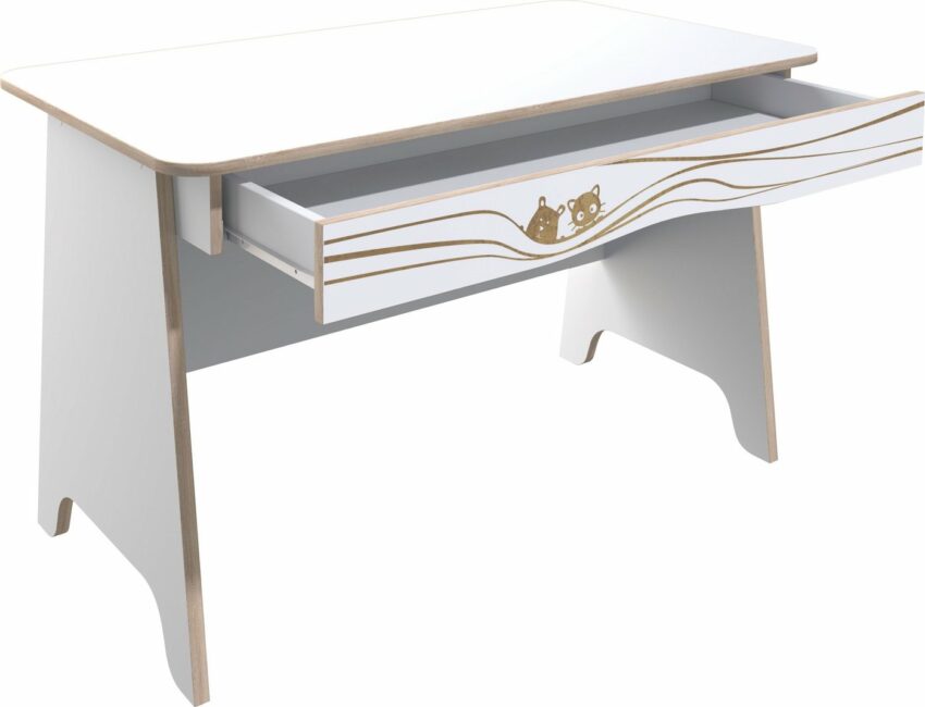 Lüttenhütt Schreibtisch »Nethe«, mit Print, Breite 117 cm-Tische-Ideen für dein Zuhause von Home Trends
